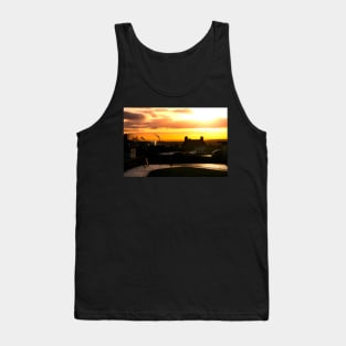 Beautiful scottish sunset Tank Top